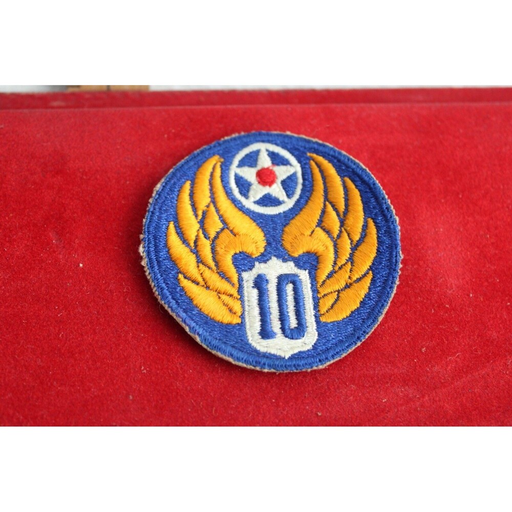Vintage Military WW2 10TH Air Force Patch Memorabilia